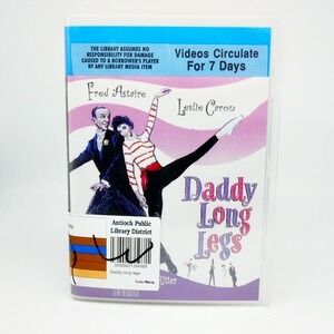 Daddy Long Legs (1955) BLU-RAY Fred Astaire OOP Kino Lorber Excellent Condition